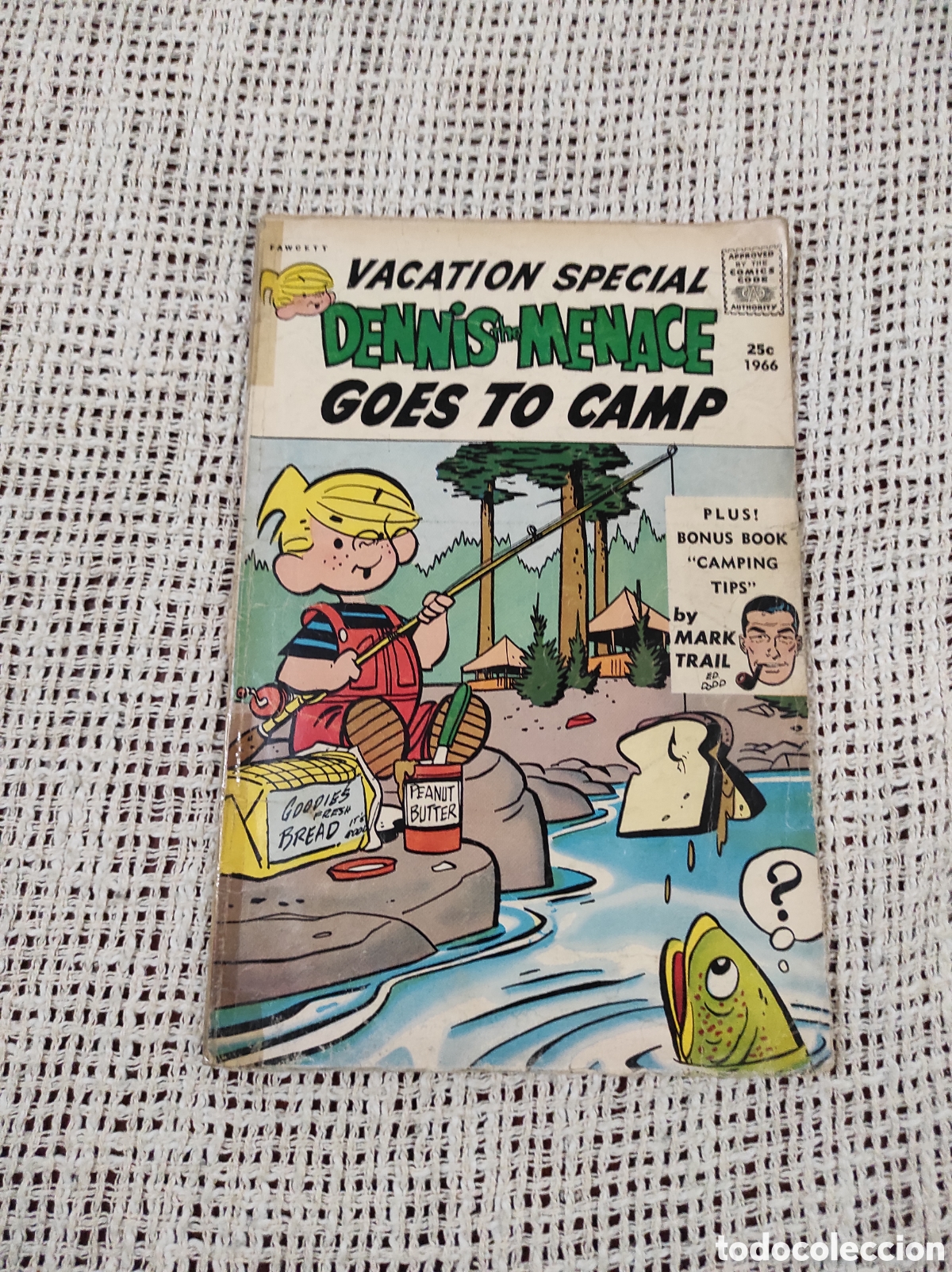 Comics: DENNIS THE MENACE GOES TO CAMP - VACATION SPECIAL - COMICS USA A&Ntilde;O 1966