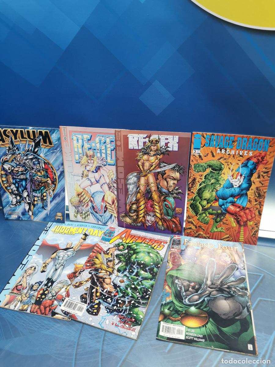Comics: 7 Comics sueltos, la mayoria de ROB LIEFELD e IMAGE-edicion USA-comic en ingles