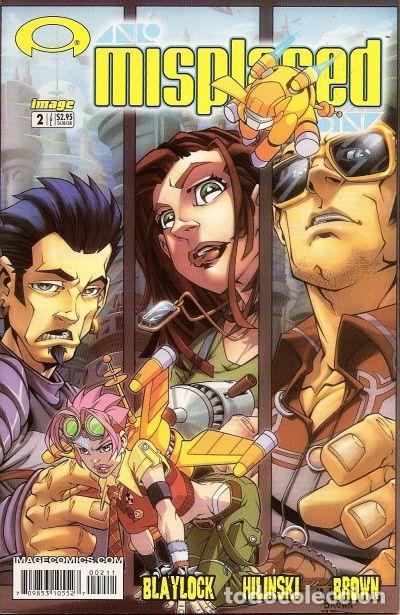 C&oacute;mics: MISPLACED, SERIE LIMITADA COMPLETA DE 2 N&Uacute;MEROS, IMAGE, 2.003, USA - Foto 2