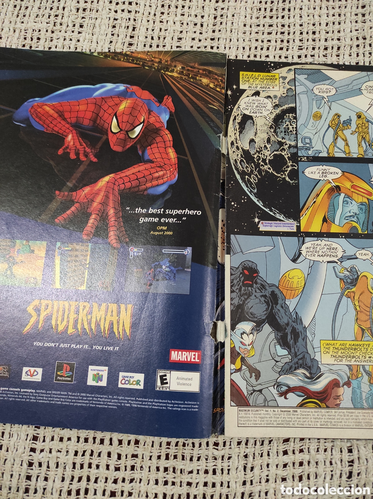 C&oacute;mics: MAXIMUM SEGURITY VOL. 1 N&ordm; 2 Y 3 - COMICS MARVEL USA - A&Ntilde;O 2001 - Foto 3