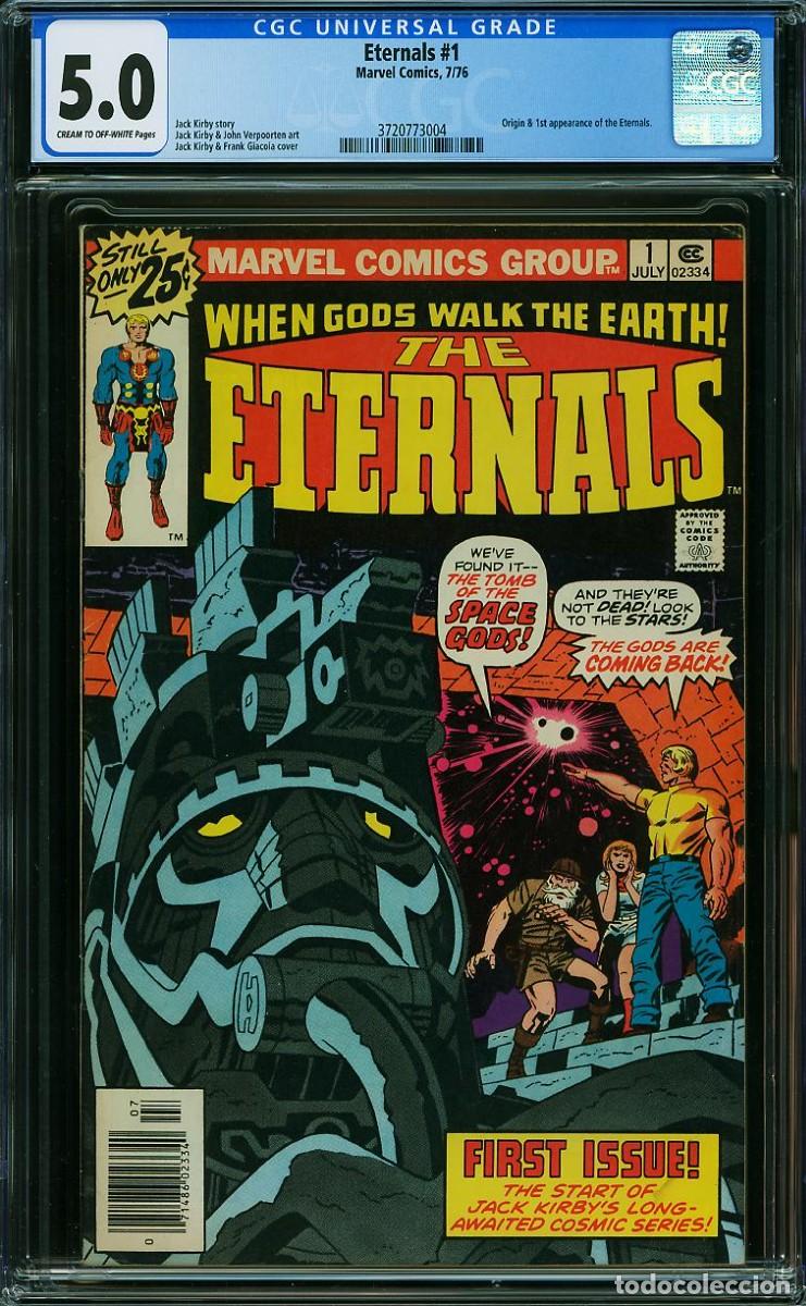 C&oacute;mics: Eternals #1 CGC 5.0 1976 - Foto 1