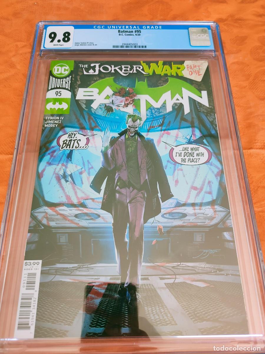 C&oacute;mics: Batman 95 vol 3 DC 9.8 CGC Graded 2020 - Foto 1