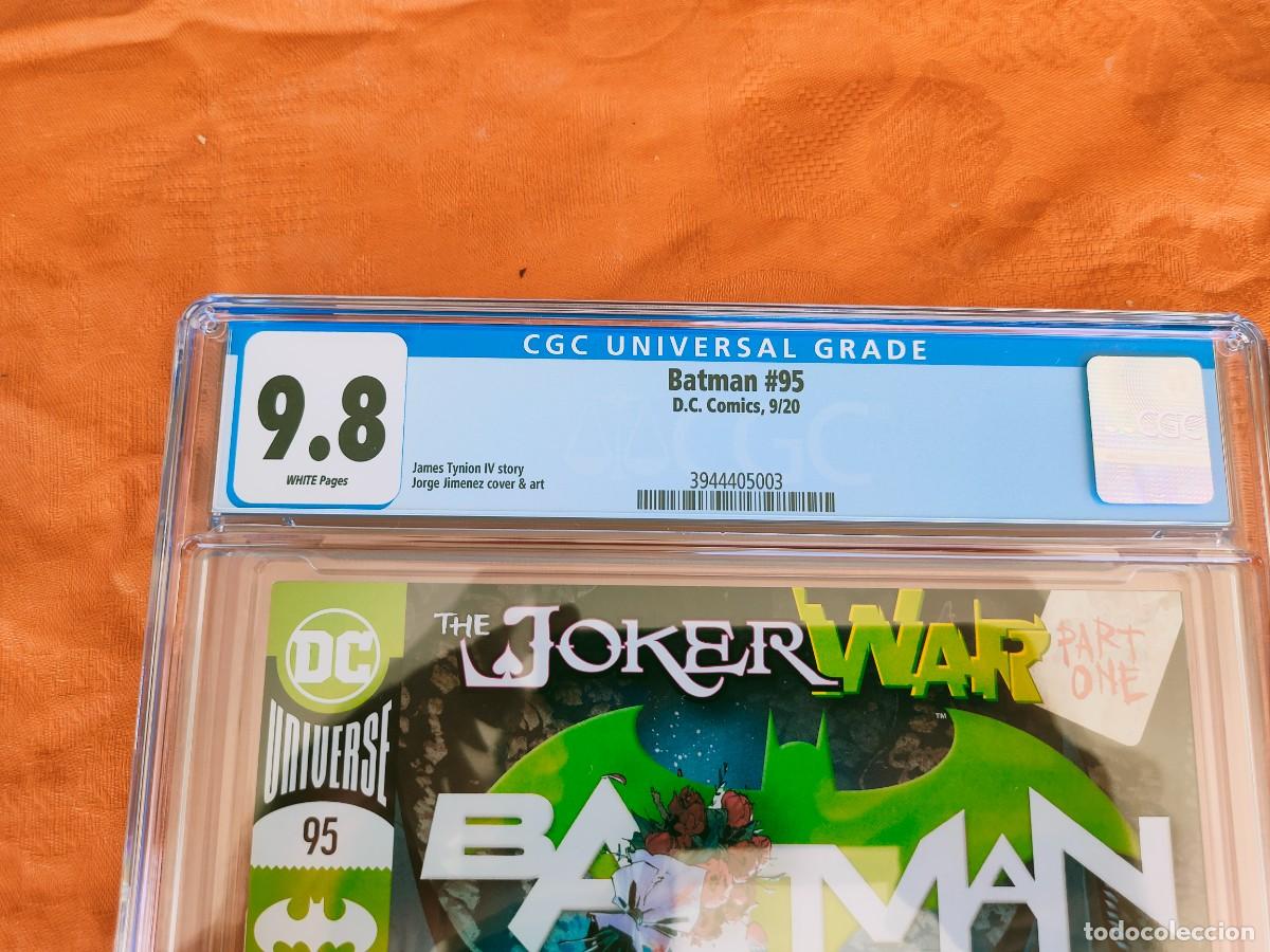 C&oacute;mics: Batman 95 vol 3 DC 9.8 CGC Graded 2020 - Foto 3