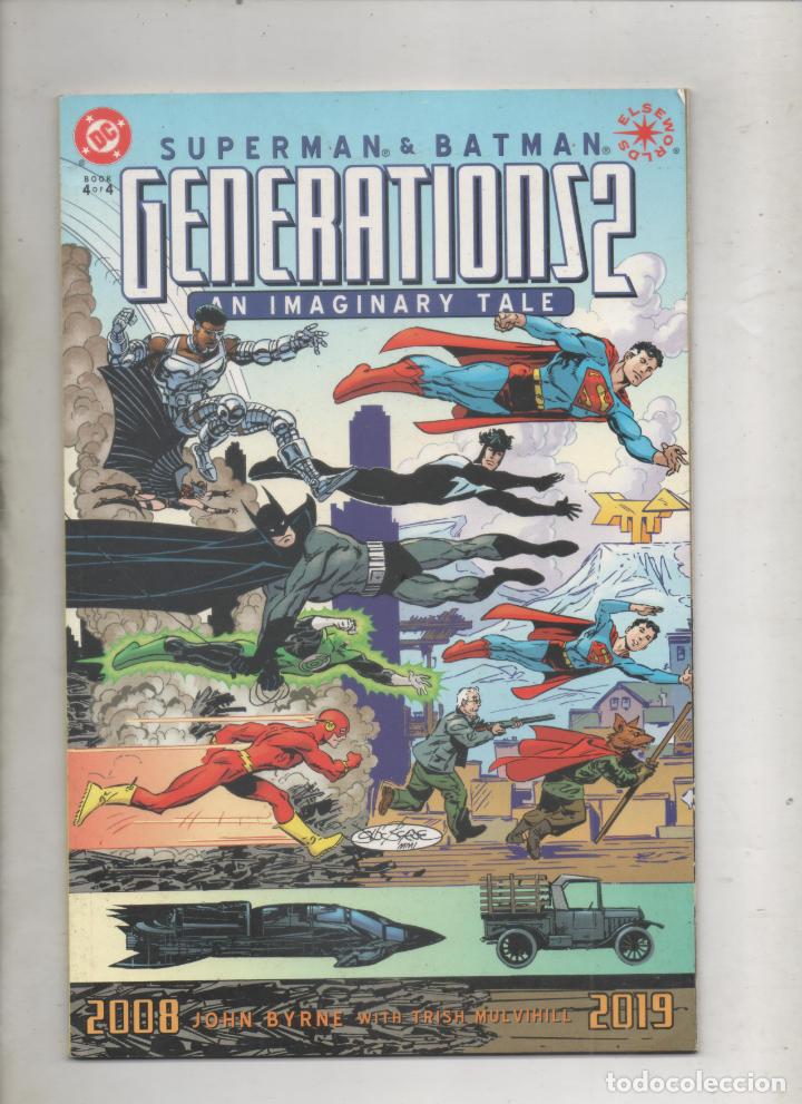 C&oacute;mics: SUPERMAN & BATMAN GENERATIONS 2 AN IMAGINARY TALE . COMIC USA -C1 - Foto 1
