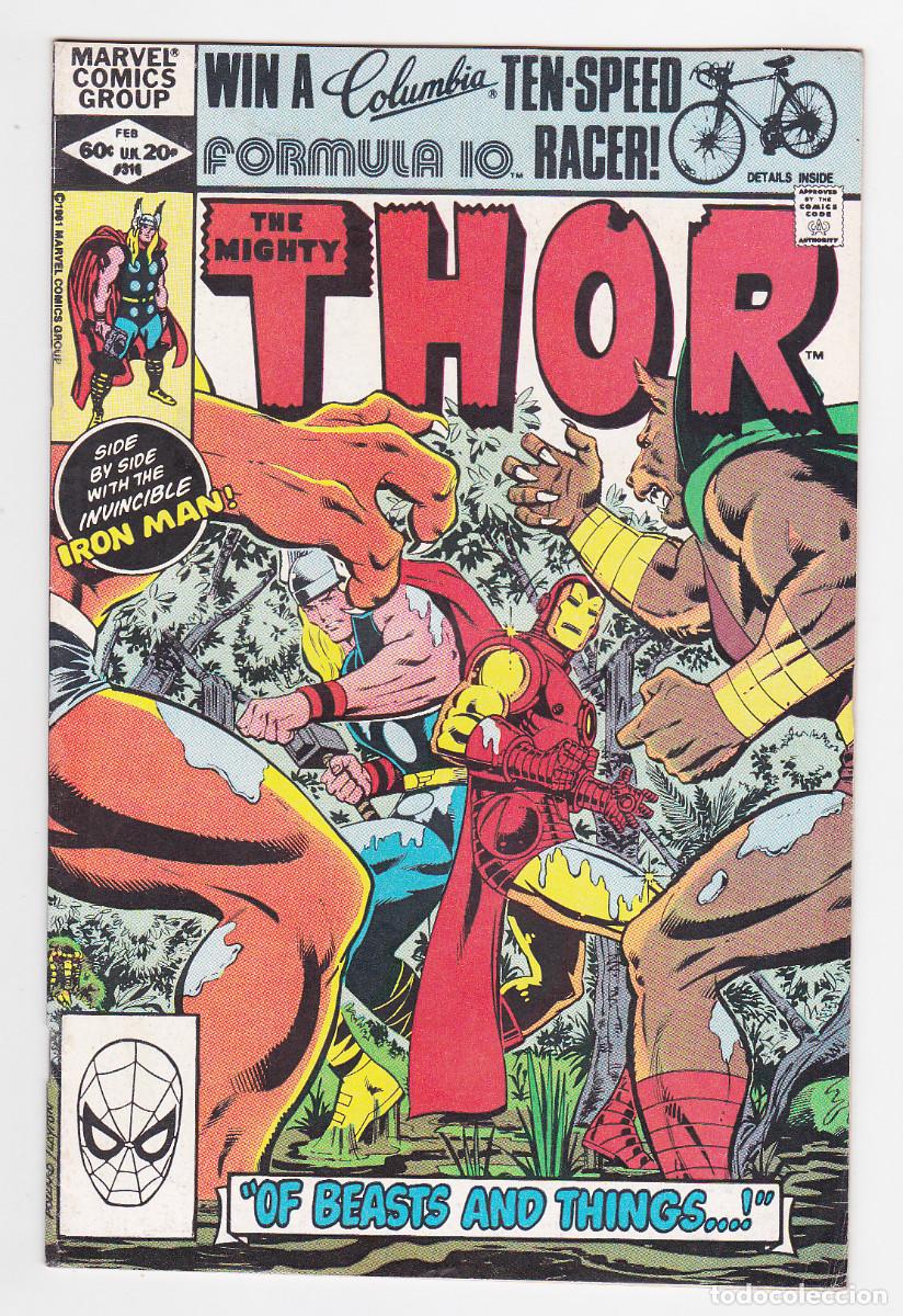 C&oacute;mics: Thor (1962) # 316 (Marvel, USA) / FN- (5.5) - Foto 1