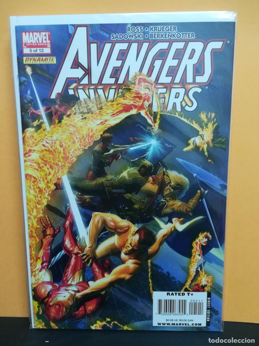 C&oacute;mics: AVENGERS. INVADERS. COMPLETE SET 12 COMICS. MARVEL COMICS USA. VFN. 2008-2009 - Foto 6