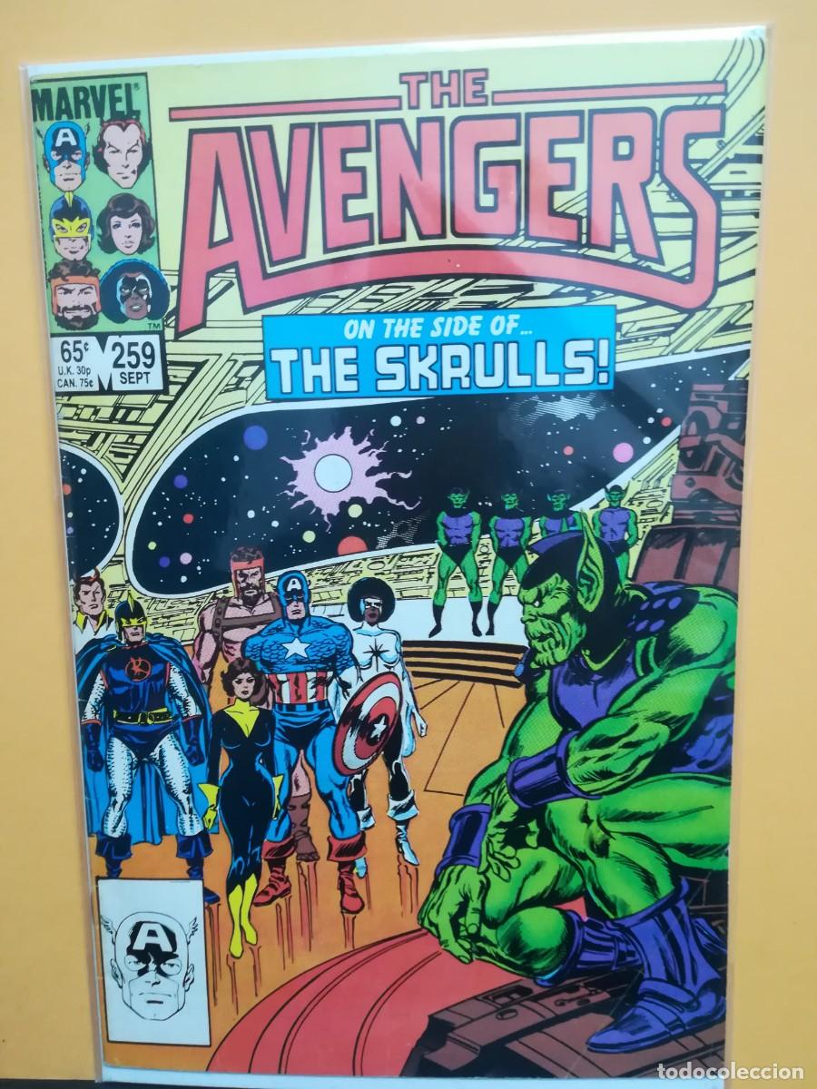 C&oacute;mics: THE AVENGERS. # 259. MARVEL COMICS USA. VFN - Foto 1