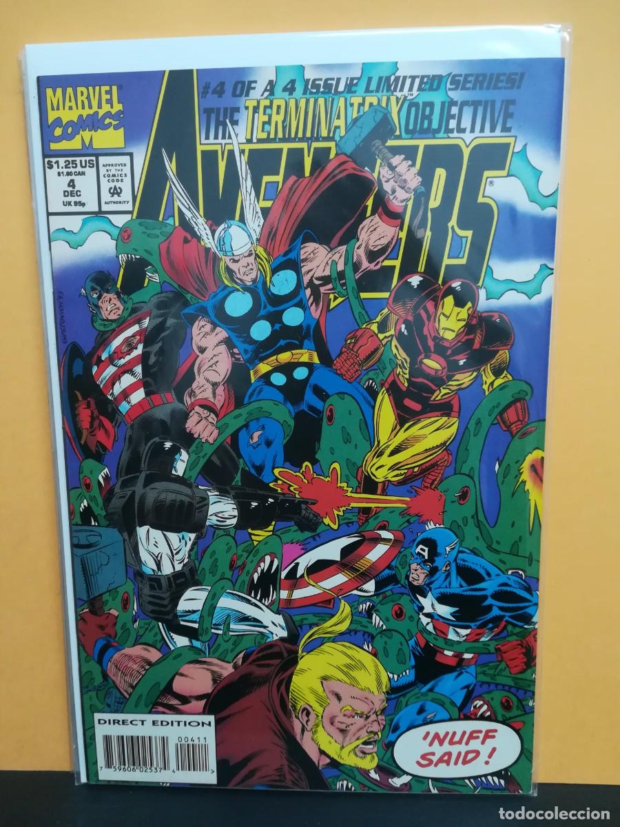 C&oacute;mics: THE AVENGERS . THE TERMINATRIX OBJETIVE. # 4 (DE 4). MARVEL COMICS USA. 1993 - Foto 1