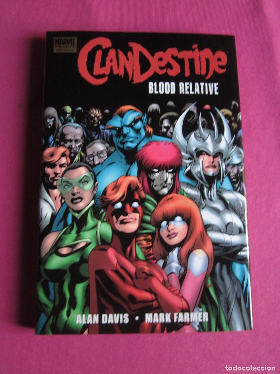 C&oacute;mics: CLANDESTINE BOOD RELATIVE TOMO MARVEL EN INGLES L4 2 - Foto 1