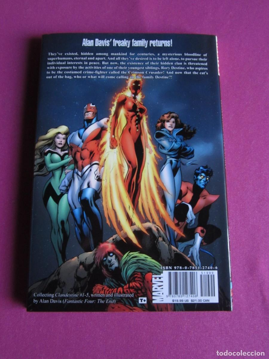 C&oacute;mics: CLANDESTINE BOOD RELATIVE TOMO MARVEL EN INGLES L4 2 - Foto 2