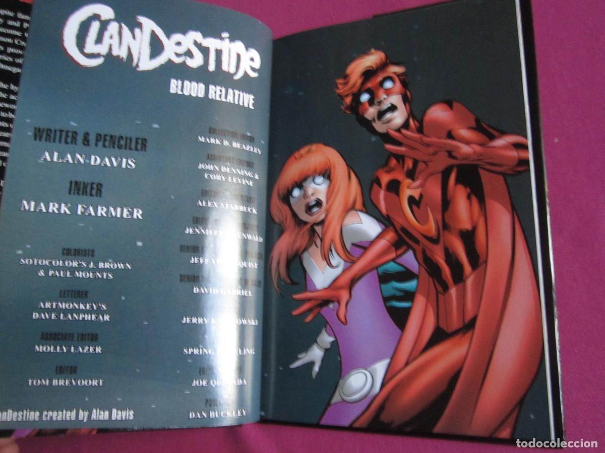 C&oacute;mics: CLANDESTINE BOOD RELATIVE TOMO MARVEL EN INGLES L4 2 - Foto 4