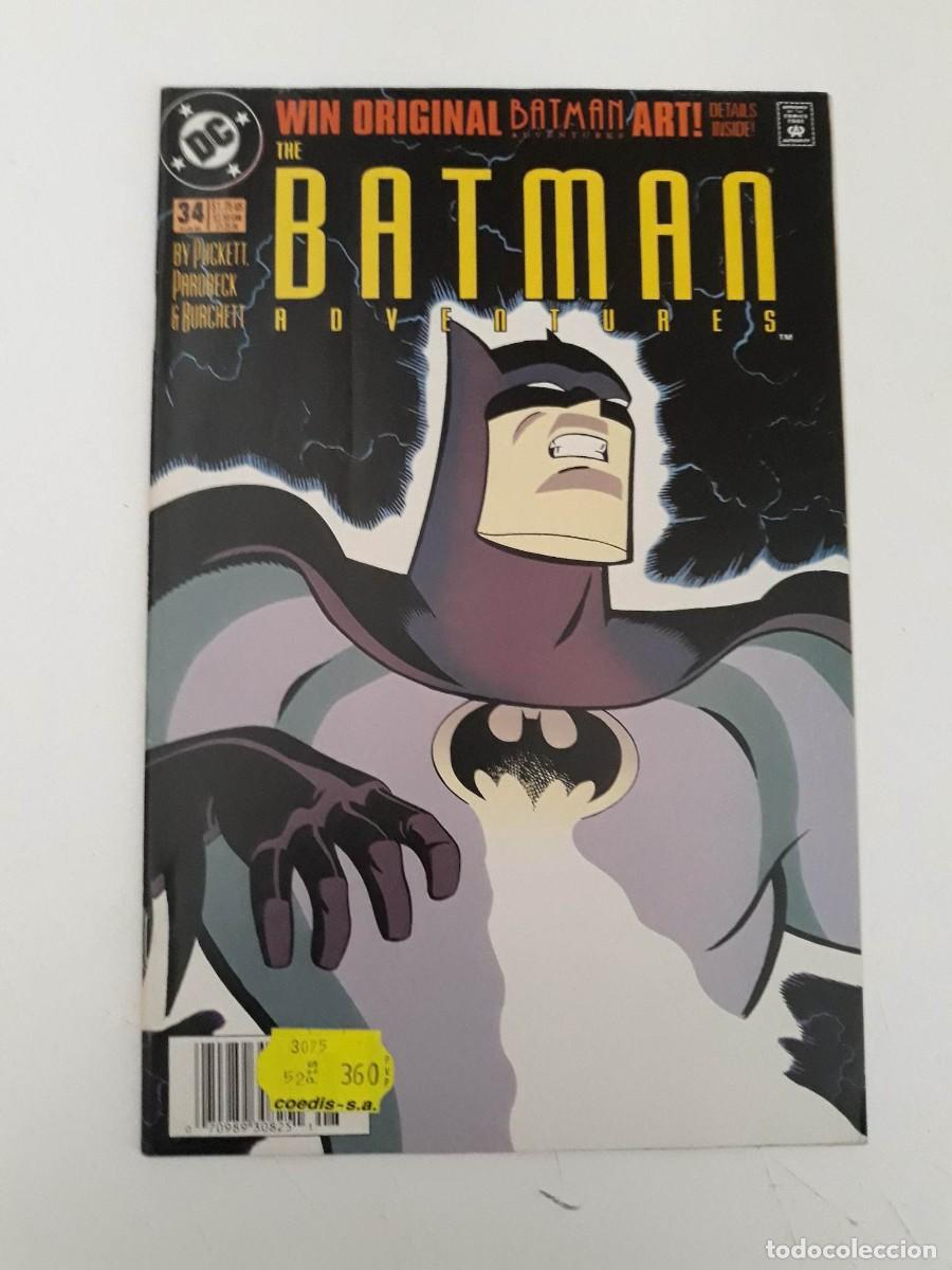 C&oacute;mics: BATMAN ADVENTURES N&ordm; 34 (ORIGINAL USA) - DC - Foto 1