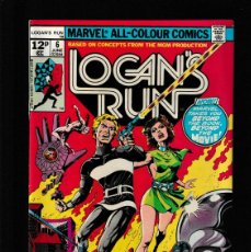 Cómics: LOGAN'S RUN 6 - MARVEL 1977 / PRIMERA HISTORIA EN SOLITARIO DE THANOS / DRAX. Lote 377280494