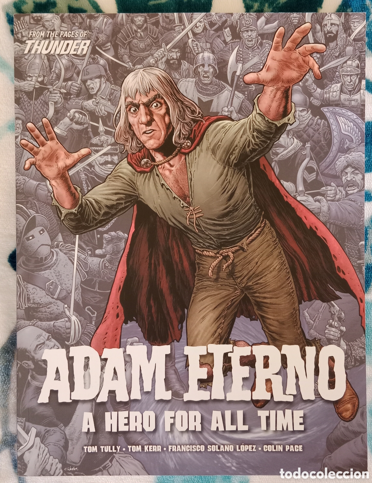 C&oacute;mics: Adam Eterno a Hero for all time, rebellion