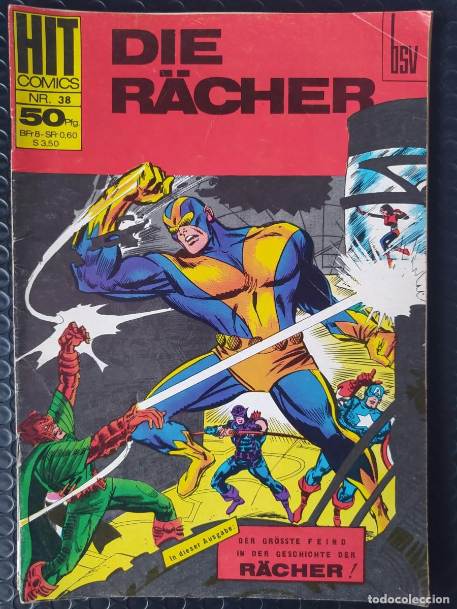 C&oacute;mics: MARVEL COMIC- AVENGERS #34 GERMAN EDITION 1968 FN BAGED - Foto 1