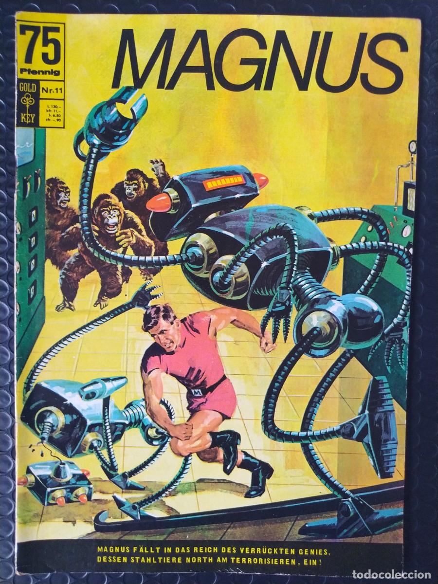 C&oacute;mics: GERMAN COMIC- MAGNUS #11 GERMAN EDITION 60&acute;S FN BAGED - Foto 1