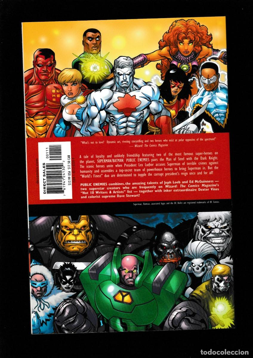 C&oacute;mics: SUPERMAN BATMAN PUBLIC ENEMIES TPB - DC 2005 VFN - Foto 2