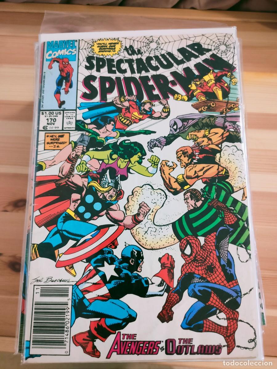 C&oacute;mics: The Spectacular Spiderman 170 vol 1 Marvel - Foto 1