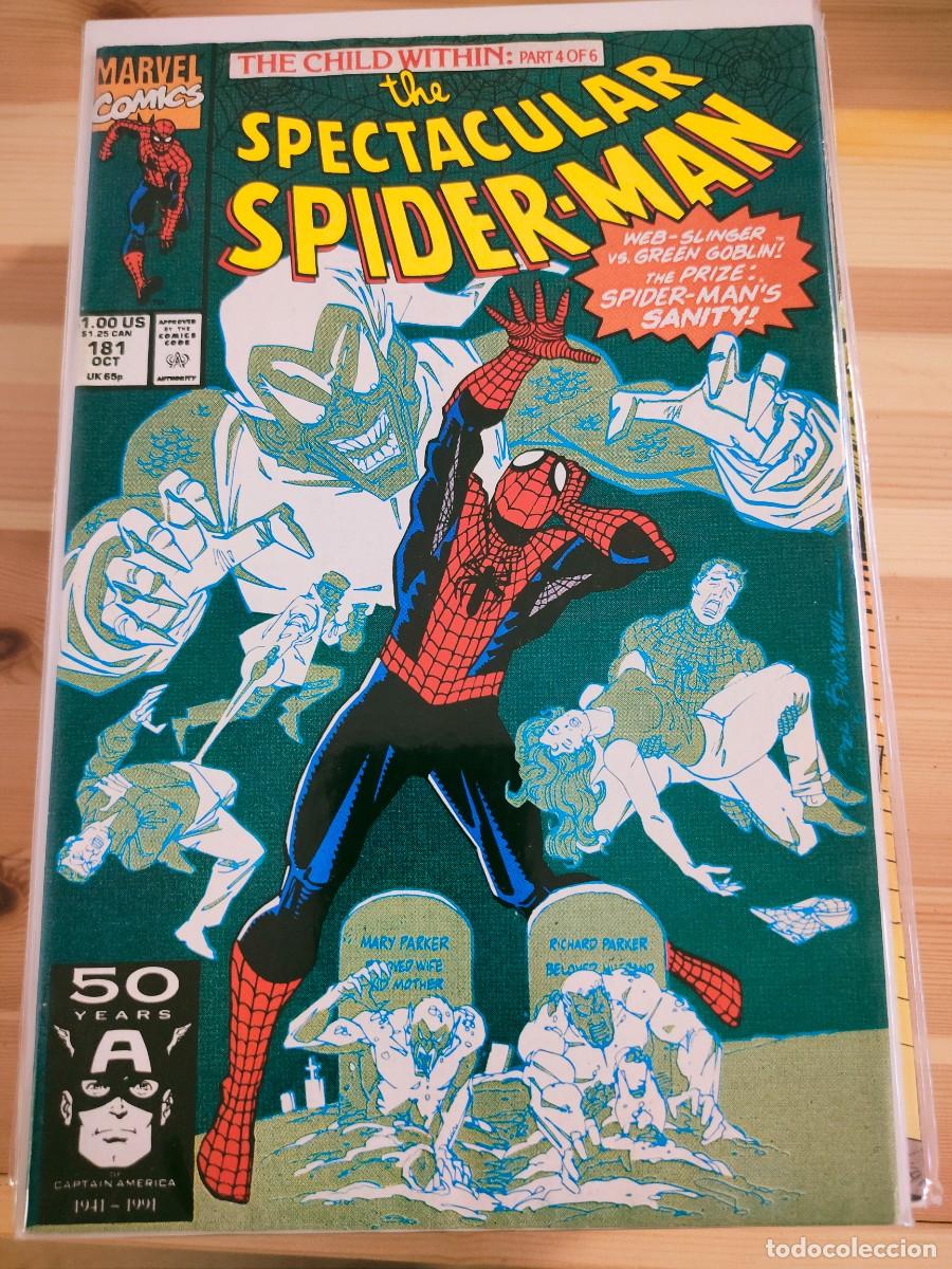 C&oacute;mics: The Spectacular Spiderman 181 vol 1 Marvel - Foto 1