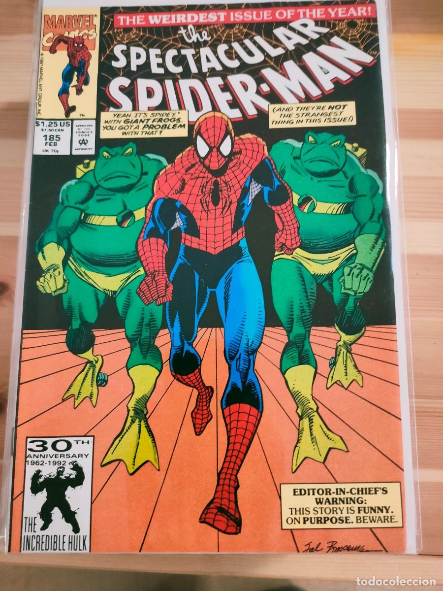C&oacute;mics: The Spectacular Spiderman 185 vol 1 Marvel - Foto 1