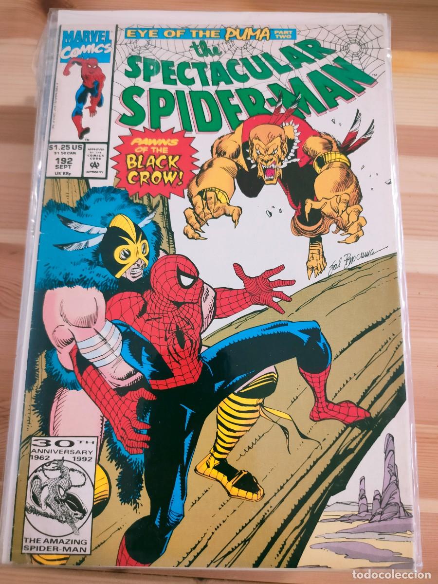 C&oacute;mics: The Spectacular Spiderman 192 vol 1 Marvel - Foto 1