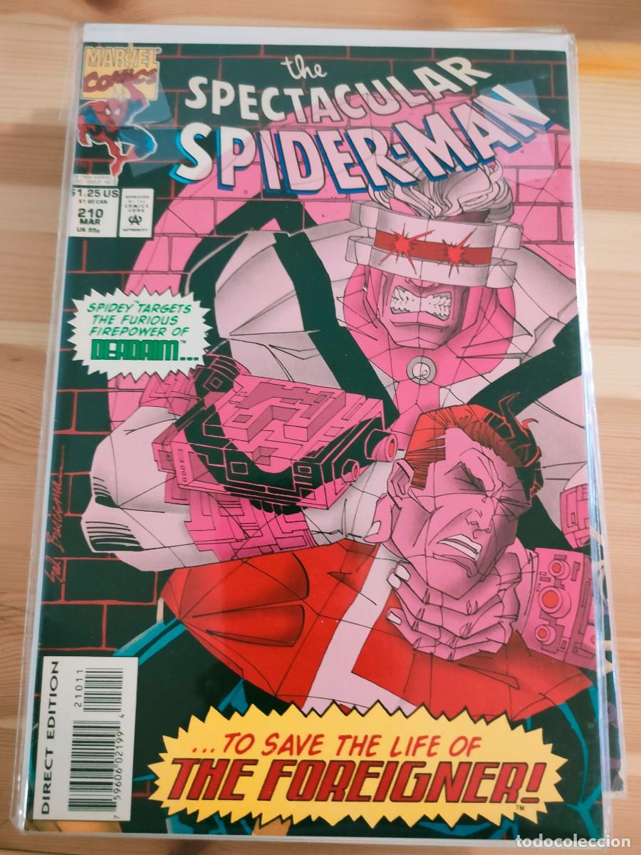 C&oacute;mics: The Spectacular Spiderman 210 vol 1 Marvel - Foto 1