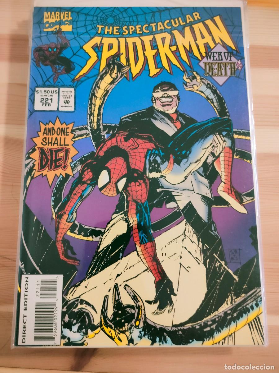 C&oacute;mics: The Spectacular Spiderman 221 vol 1 Marvel - Foto 1