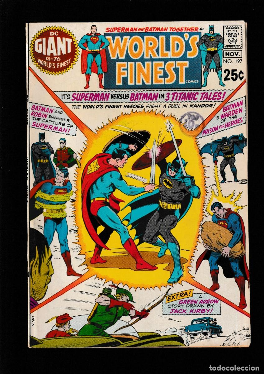 world's finest 197 - dc 1970 / special batman v - Buy Antique comics from  the . on todocoleccion