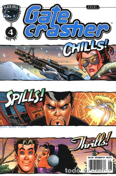 C&oacute;mics: GATECRASHER #4, BLACK BULL, 2.000, USA - Foto 1