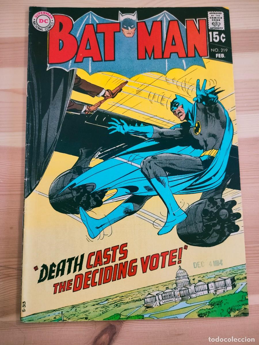 batman 219 vol 1 dc neal adams 1969 - Comprar Comics USA antigos no  todocoleccion