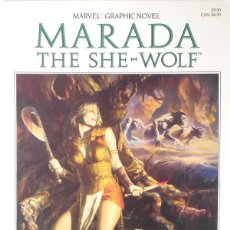 Cómics: MARADA THE SHE-WOLF - CHRIS CLAREMONT - JOHN BOLTON - MARVEL - 1985 - RÚSTICA. Lote 380729609