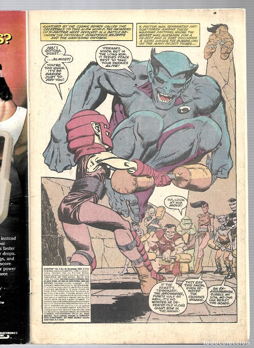 C&oacute;mics: PD- 3 COMICS DE FACTOR X -MARVEL EN INGLES - Foto 6