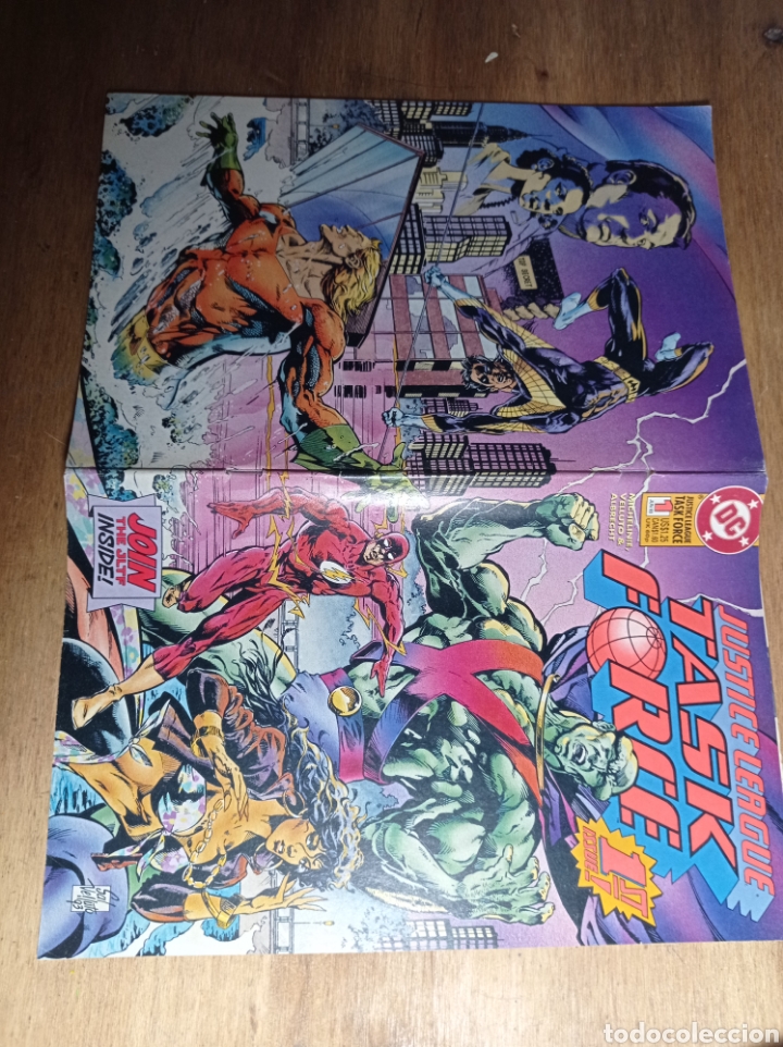 C&oacute;mics: JUSTICE LEAGUE TASK FORCE N&ordm; 1. USA. DC. 1993 - Foto 3