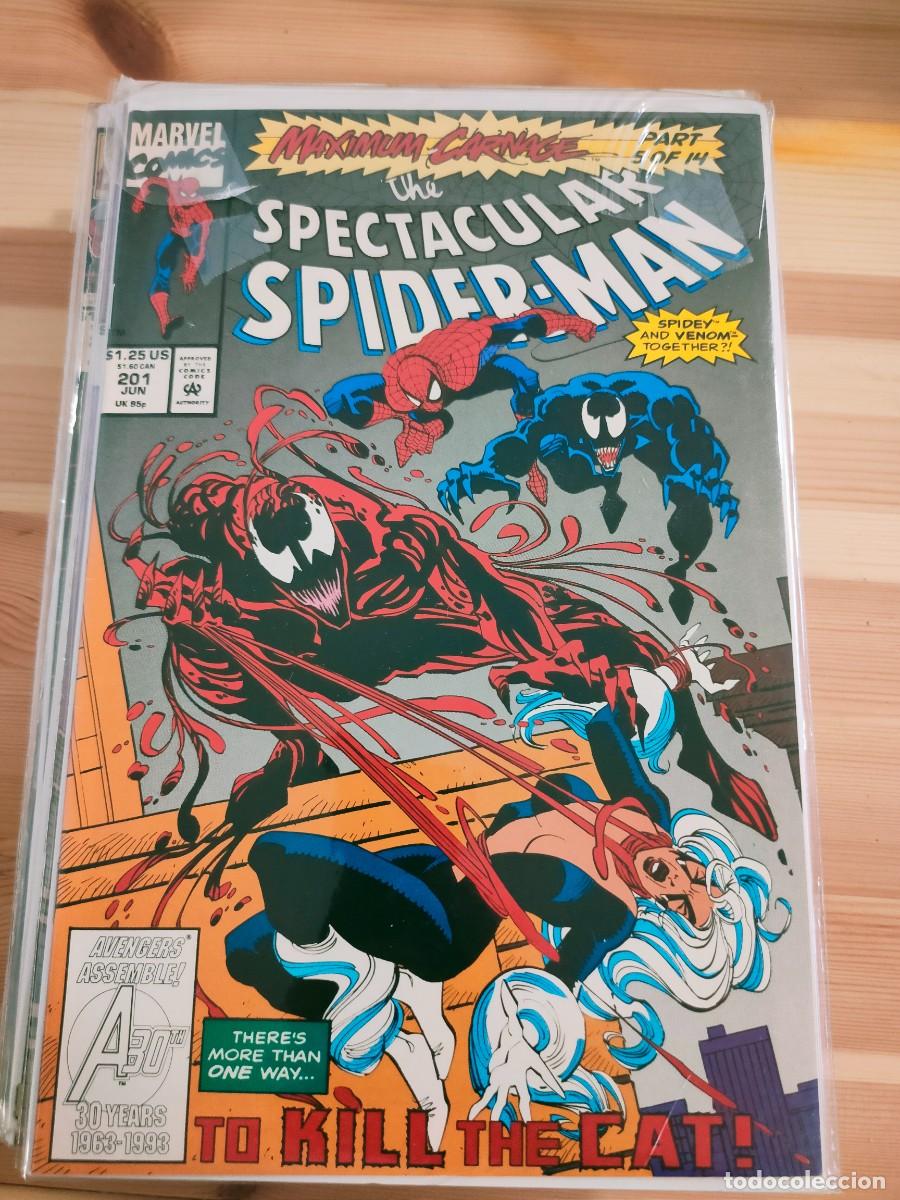 C&oacute;mics: The Spectacular Spiderman 201 vol 1 Marvel - Foto 1