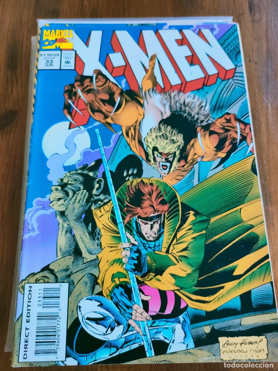 C&oacute;mics: X Men 33 vol 1 Marvel Jim Lee 1994 - Foto 1