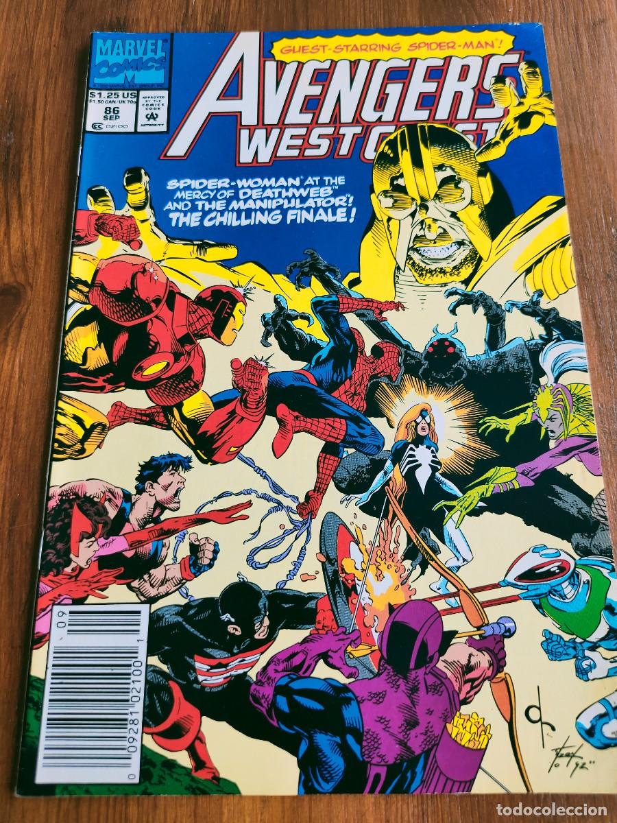 C&oacute;mics: West Coast Avengers 86 vol 1 Marvel - Foto 1