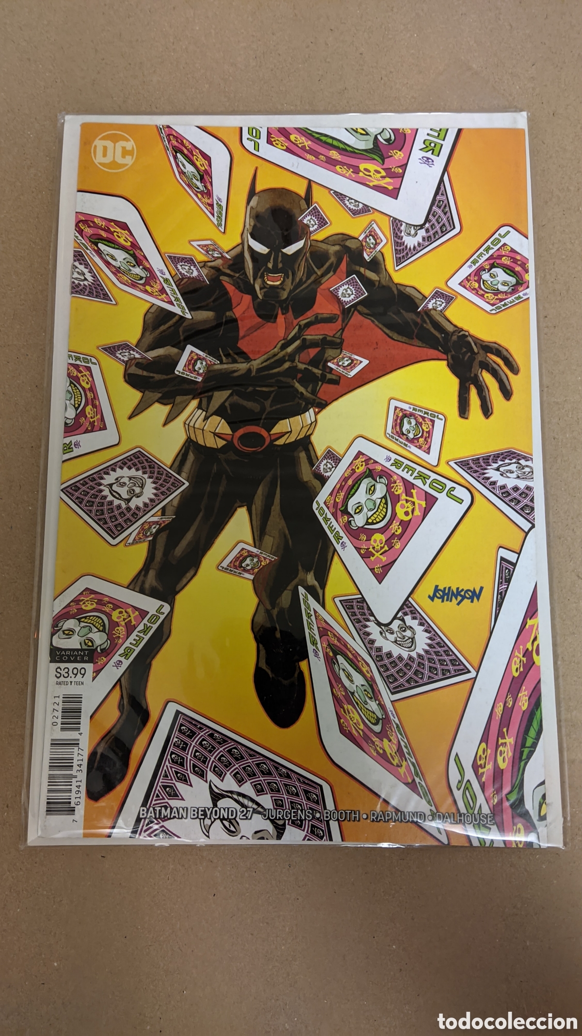 C&oacute;mics: Batman Beyond 27 DC 2019 Variant Cover - Foto 1