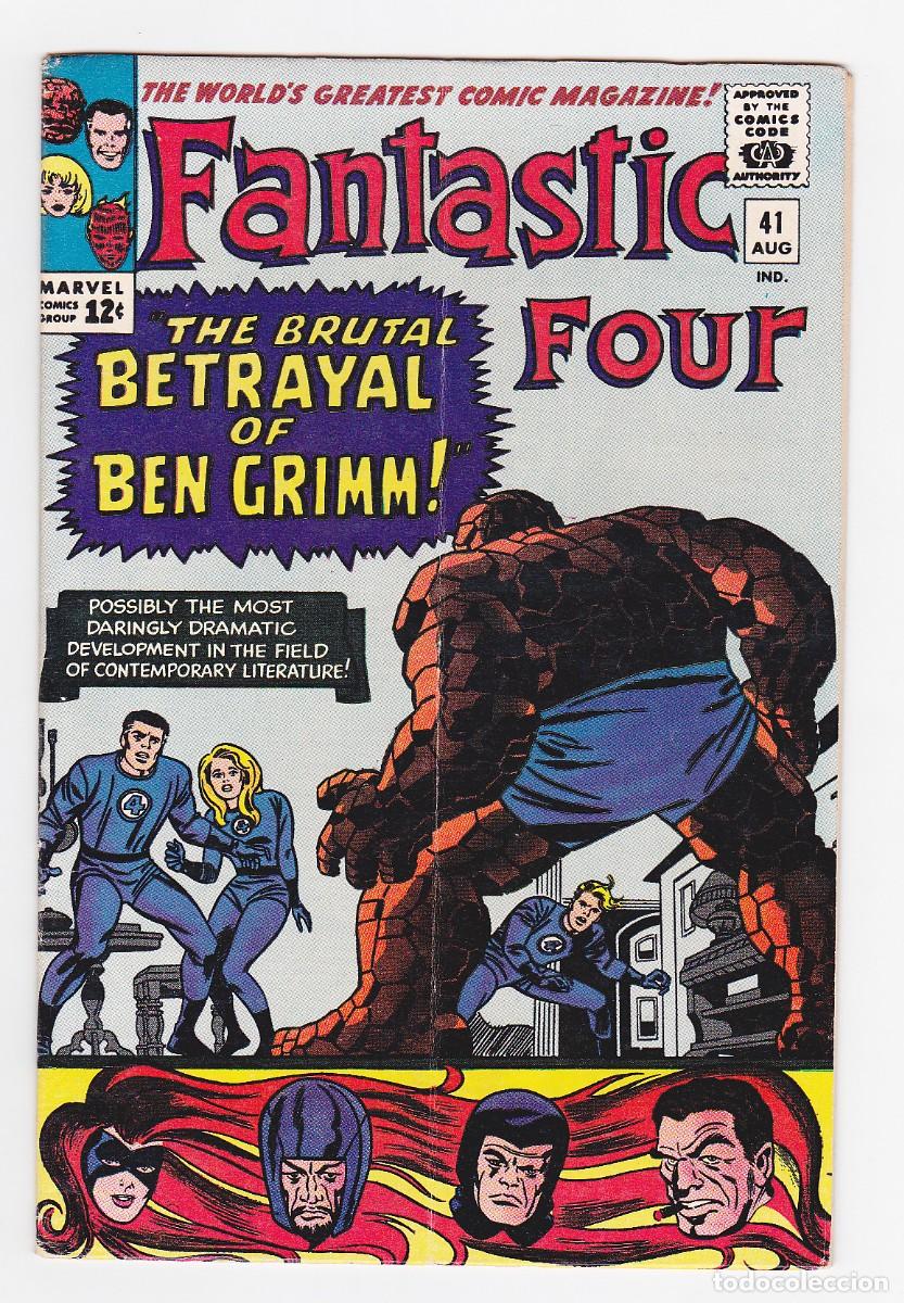 C&oacute;mics: Fantastic Four (1961) #41 (Marvel, USA) / VG+ (4.5) - Foto 1