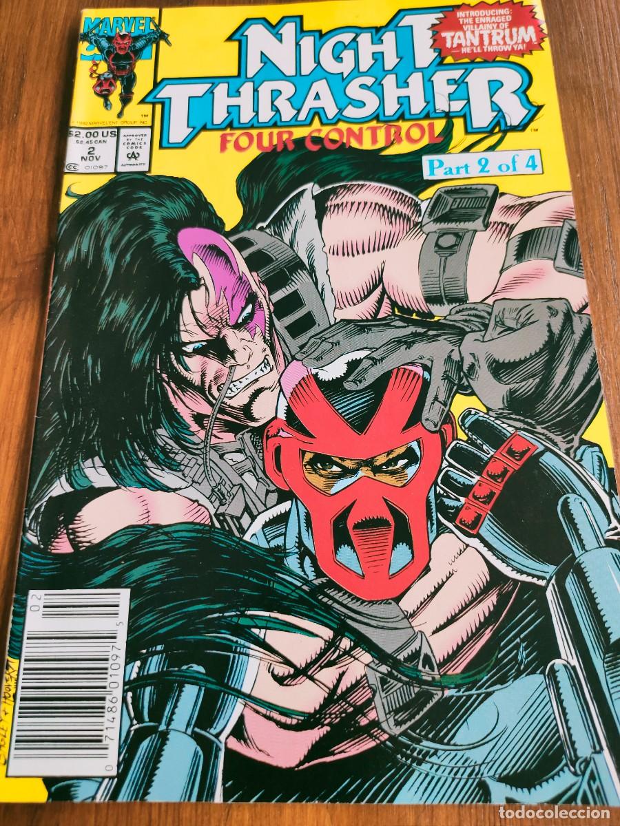 C&oacute;mics: Night Thrasher 2 Four Control Marvel 1992 - Foto 1