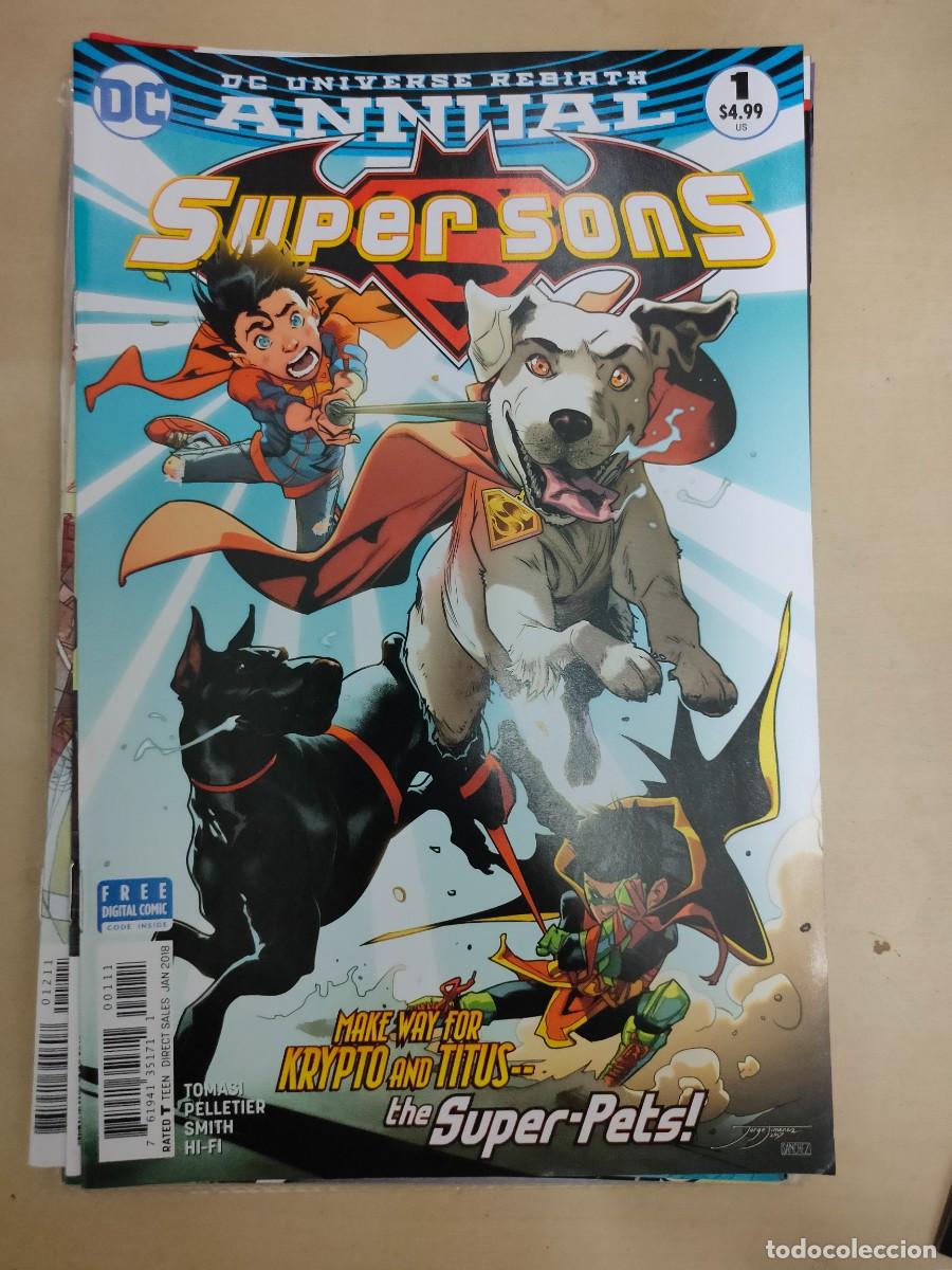 Comics : Super Sons Annual 1 DC Universe Rebirth 2018 Supersons