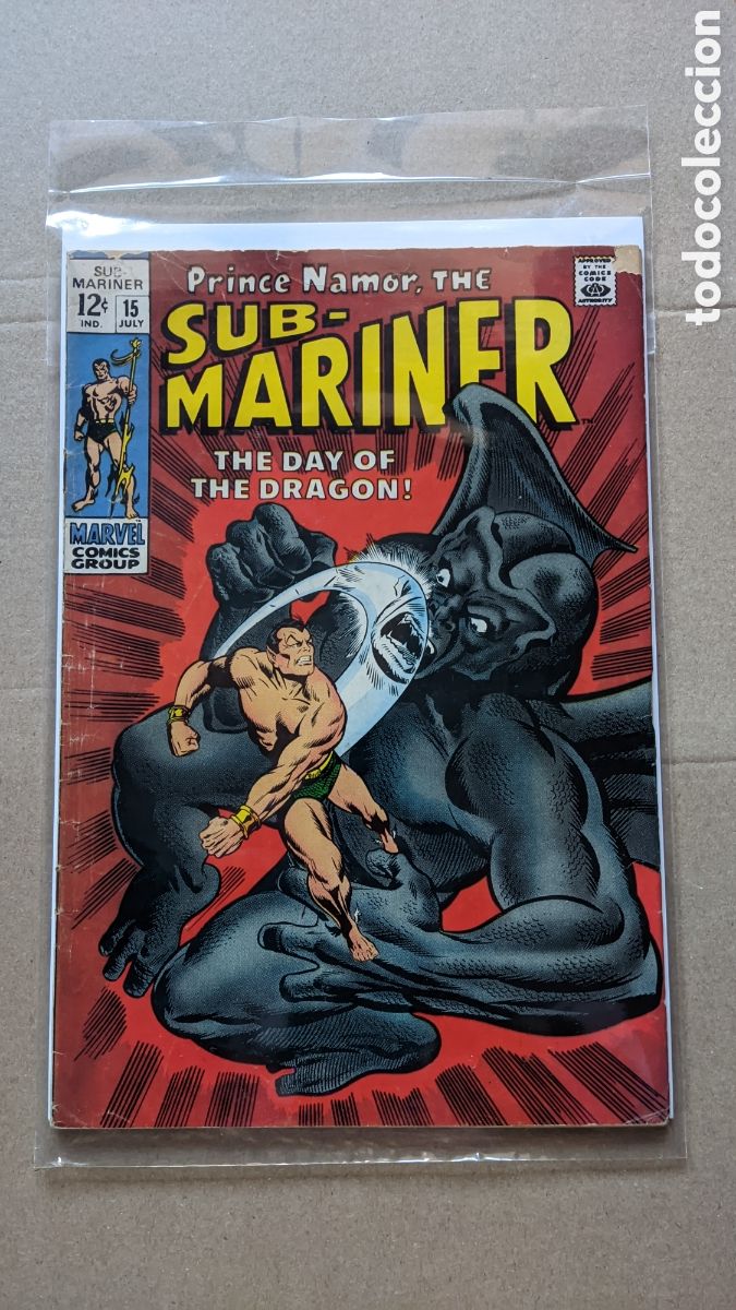 C&oacute;mics: Sub Mariner 15 Marvel 1969 - Foto 1