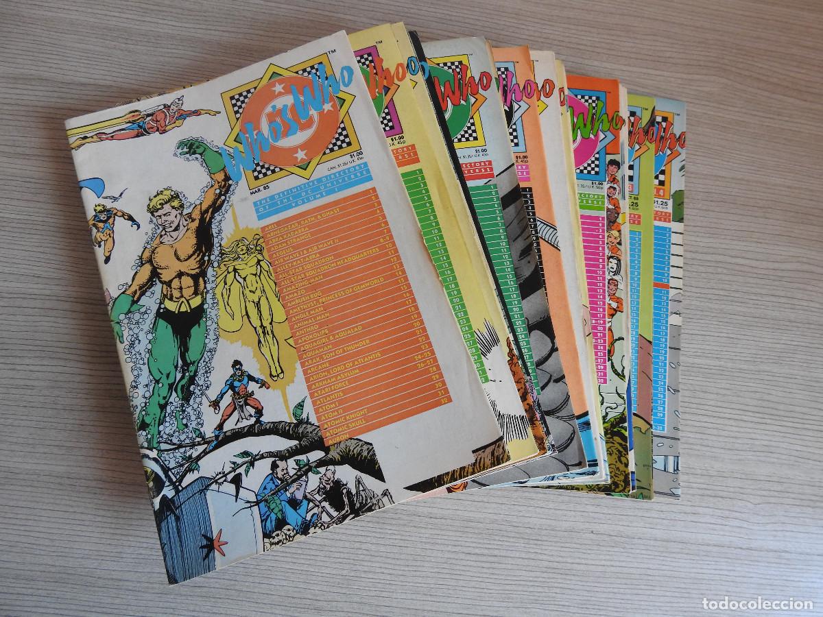 Fumetti: Who's Who (DC Comics), 23 n&uacute;meros (ver descripci&oacute;n) Comic USA