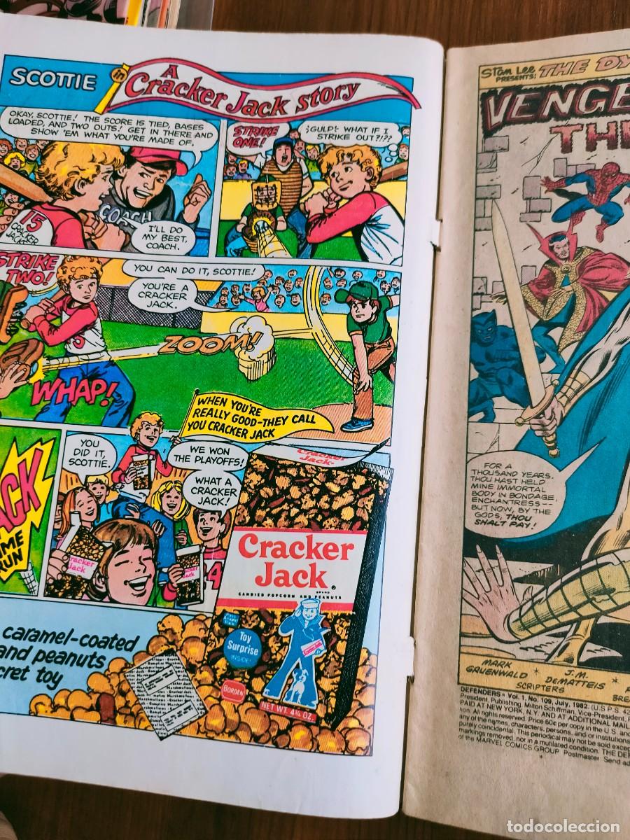 C&oacute;mics: The Defenders 109 Marvel 1982 - Foto 2
