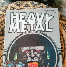 Cómics: HEAVY METAL, THE ADULT ILLUSTRATED MAGAZINE. SEPTEMBER 1977