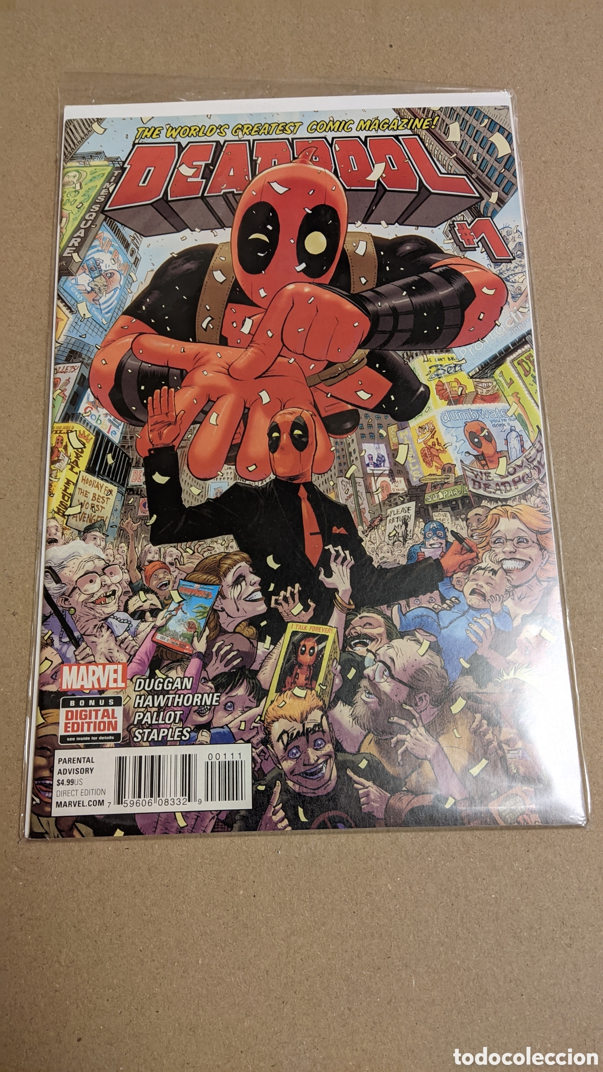 C&oacute;mics: Deadpool 4th Series Marvel 2016 - Foto 1