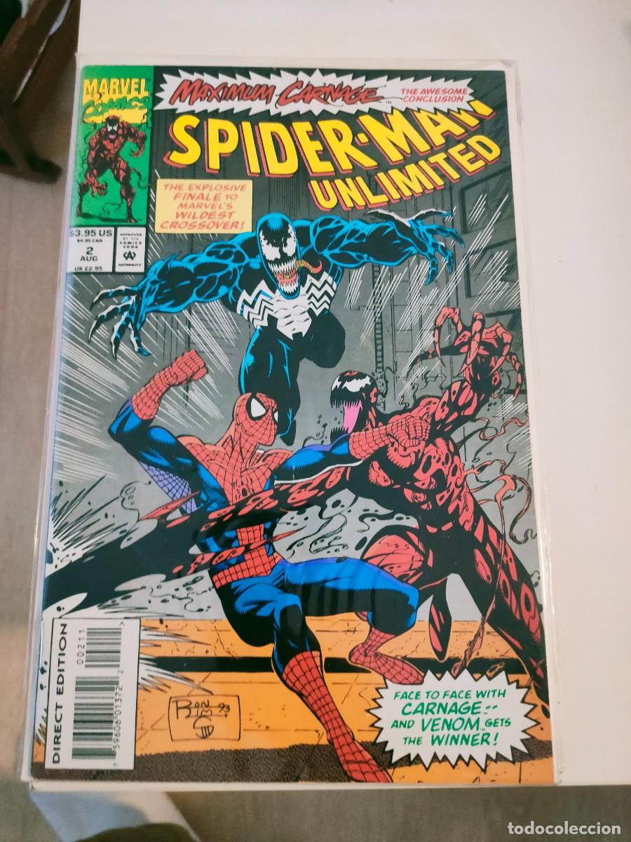 C&oacute;mics: Spiderman Unlimited 2 Marvel Maximum Carnage Conclusion 1993 - Foto 1