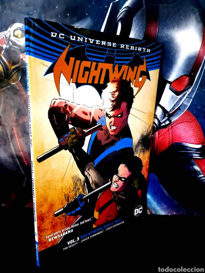 C&oacute;mics: DE KIOSCO NIGHTWING MUST DIE 3 DC COMICS USA - Foto 1