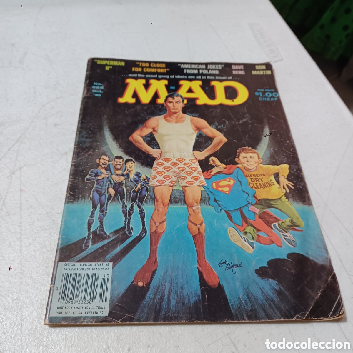 C&oacute;mics: C&oacute;mic MAD No 226 Octubre 81 SUPERMAN - Foto 1