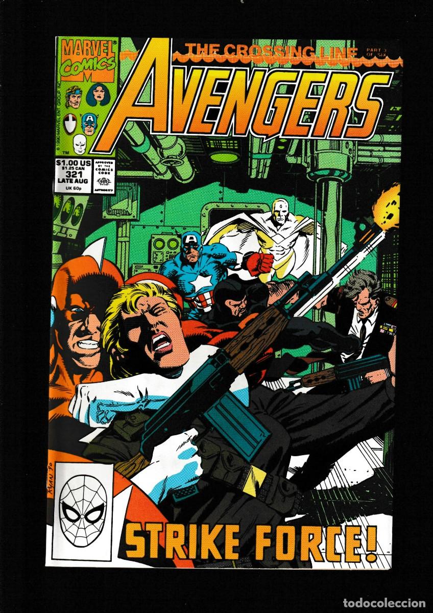 C&oacute;mics: AVENGERS 321 - MARVEL 1990 VFN/NM / ALPHA FLIGHT - Foto 1