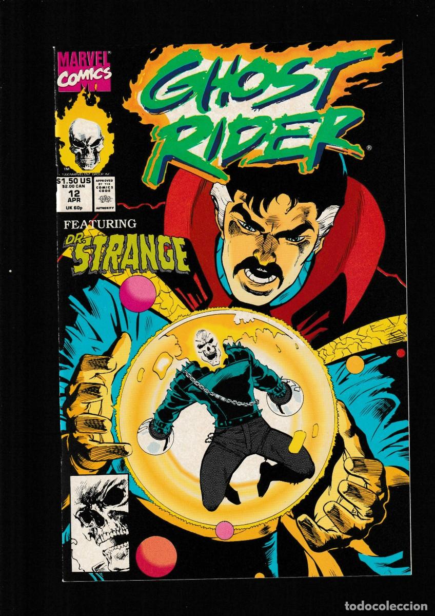C&oacute;mics: GHOST RIDER 12 - MARVEL 1991 / DOCTOR STRANGE - Foto 1
